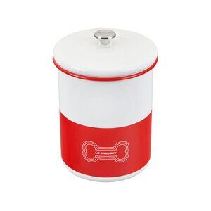 Le Creuset Pet Collection Treat Jar Red - NWT